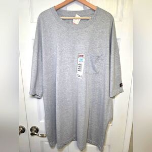 Dickies Longer Length 100% Cotton Cool & Dry Classic Tshirt- Men's Sz 4XL NWT